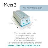 Colchón antiescaras mobiclinic Mobi 2